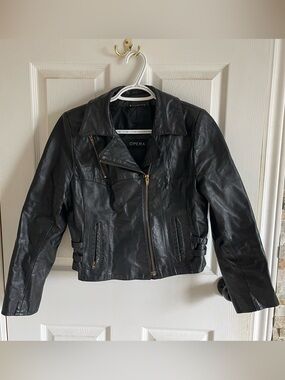 Women's Black Genuine Leather Jacket